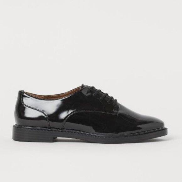 H&M Patent Derby shoes - Picture 1 of 11